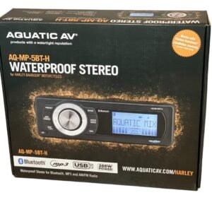 aquatic av bluetooth harley davidson stereo aq mp 5bt h