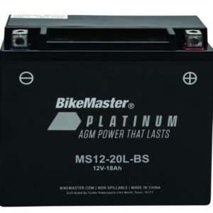 bikemaster platinum agm battery ms12 20hl bs