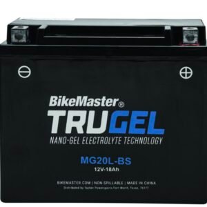 bikemaster trugel 12 volt battery mg20l bs