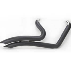 cobra black speedster shorts swept exhaust with powerport 6224b