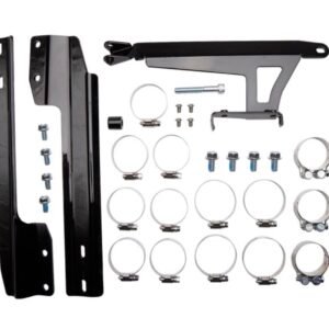 cobra chrome true duals exhaust system w/fishtail tips 6989