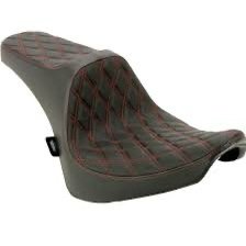 drag specialties black double diamond predator iii seat 0802 1359