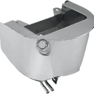 drag specialties chrome winged oil tank ds 310113