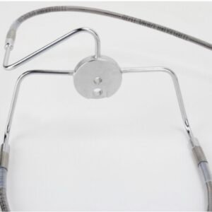 drag specialties front extended length braided stainless steel brake line kit +6 in. 1741 2636