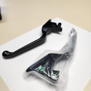 drag specialties matte black wide blade lever set 0610 1683