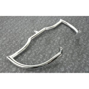factory 47 chrome shield front crashbar eg2105001c