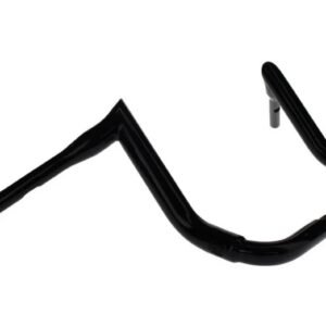 factory 47 gloss black 1 1/2 in. assault 12 in. rise handlebar hb1025012b