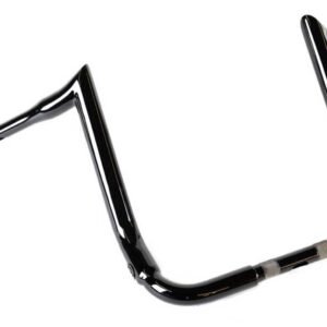 factory 47 gloss black 1 1/2 in. legacy 12 in. rise handlebar hb3105012b