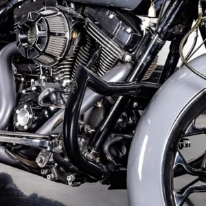 factory 47 gloss black defender crashbar eg310001b