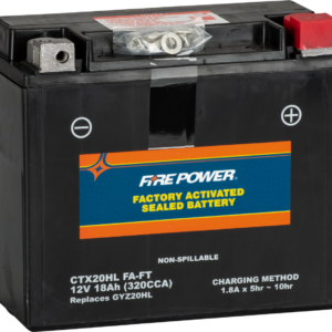 fire power sealed factory activated battery ctx20hl bs(fa)