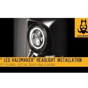 hogworkz blackout 7 in. led headlight kit hw195002
