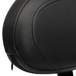 hogworkz black/black driver/rider backrest hw157337
