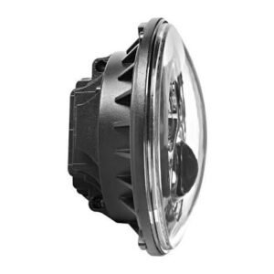 hogworkz chrome 7 in. led headlight w/4.5 in. auxiliary passing lamps kit hw195001 hw195203