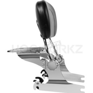 hogworkz chrome sissy bar luggage rack hw157110