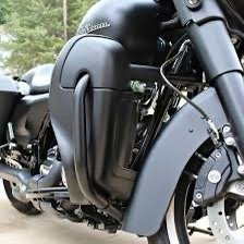 hogworkz denim black lower vented fairings hw105007