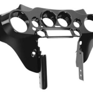 hogworkz vivid black front inner speedometer cowl fairing hw229208