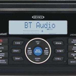jensen am/fm/wb/usb bluetooth stereo jhd40bt