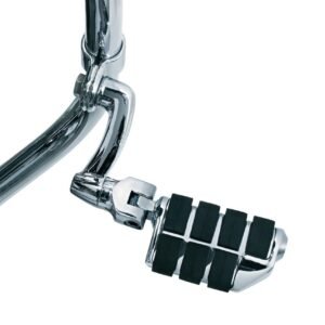 kuryakyn longhorn offset dually highway pegs w/1 1/2 in. magnum quick clamp 4574