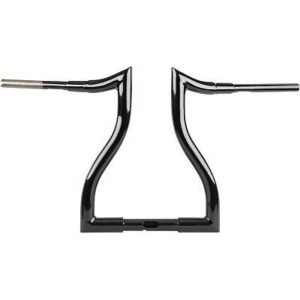 la choppers 1 1/2 in. black 14 in. hammerhead handlebar la 7316 14b