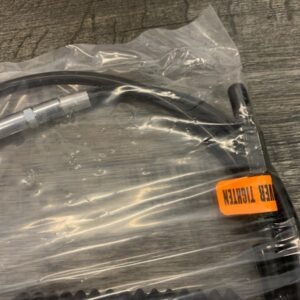 la choppers black vinyl coated clutch cable for use w/12 in. to 14 in. ape hangers la 8005c13b