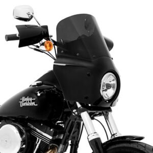 memphis shades black road warrior fairing mem7371
