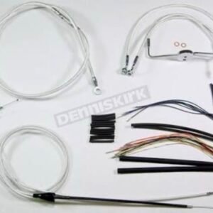 magnum custom sterling chromite ii designer series handlebar installation kit for use w/12 in. 14 in. ape hangers 387281