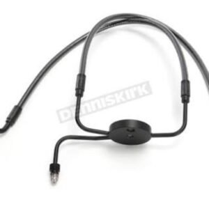 magnum black pearl designer series dual disc lower front brake line 47004