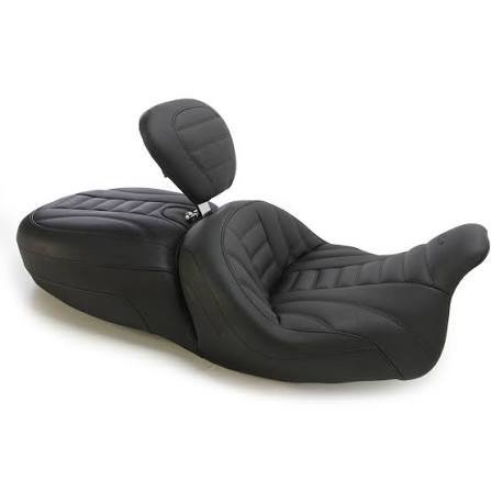 img_8257 mustang seats one piece vintage touring seat w/driver's backrest 79592