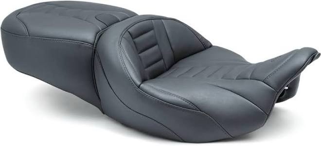 img_8266 mustang seats super touring deluxe one piece seat w/gun metal stitching 79006gm