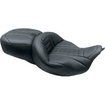 img_8267 mustang seats super touring deluxe one piece seat w/gun metal stitching 79006gm