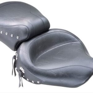 mustang seats super wide studded touring seat 75435
