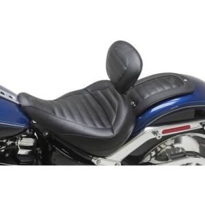 mustang seats tuck & roll solo seat w/drivers backrest 79770