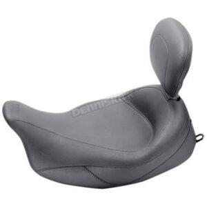 mustang seats vintage super solo seat w/removable driver backrest 79446