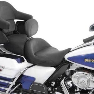 mustang seats vintage super touring seat w/driver backrest 79556