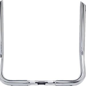 paul yaffe chrome 12 in. bagger monkey 1 1/4" bars mbb125 12 c 1