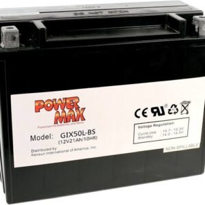power max maintenance free battery gix50lbs