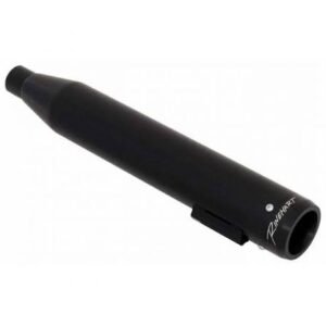 rinehart black 3.5 in. slip on mufflers w/black end caps 500 1211
