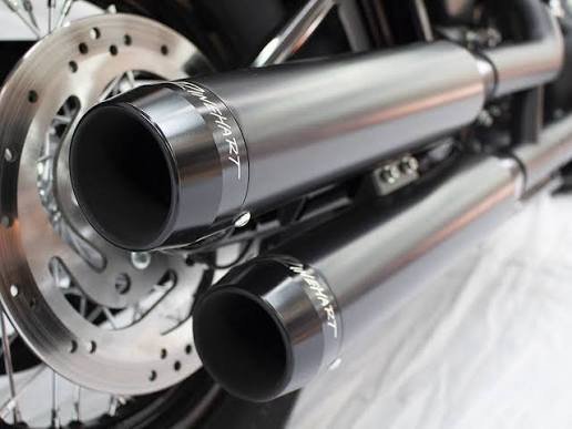 img_8499 rinehart black 3.5 in. slip on mufflers w/black end caps 500 1201