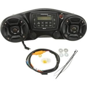 reckless industries rockhoodz windscreen mount stereo system hdrkrh