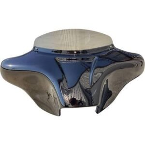 reckless industries black 4 speaker batwing fairing hsoft18525
