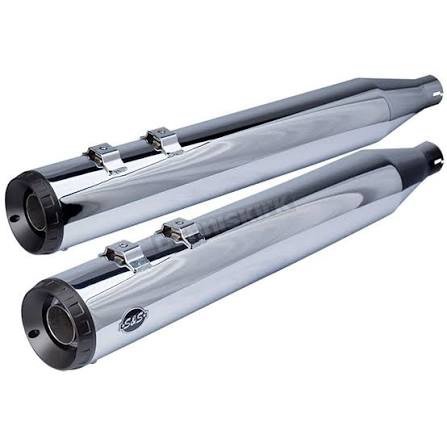 img_8529 s&s cycle chrome grand national 4" slip on muffler 550 0689