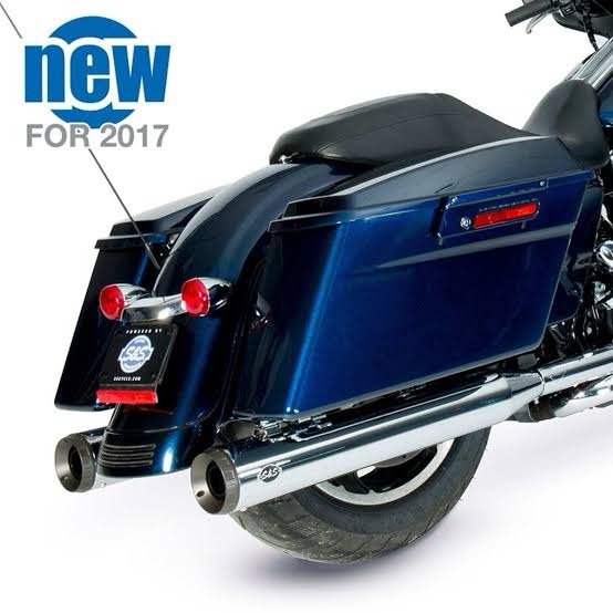 img_8530 s&s cycle chrome grand national 4" slip on muffler 550 0689