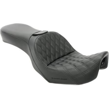 img_8548 saddlemen black explorer lattice stitch touring seat w/driver backrest 806 04 030ls