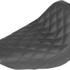 saddlemen black renegade lattice stitch solo seat 806 15 002ls