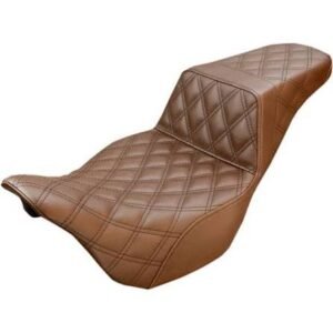 saddlemen brown lattice stitch step up seat 808 07b 175br
