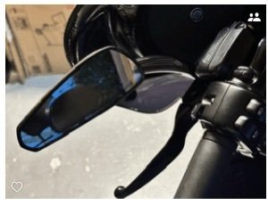v factor black custom mirror set 47065