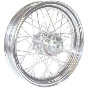 v factor chrome 16x3.00 40 spoke front/rear wheel 51642