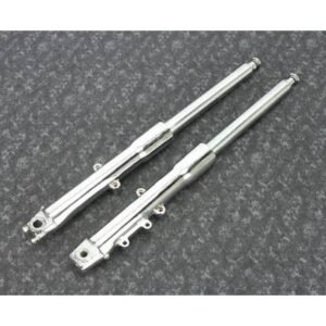 v twin manufacturing chrome 41mm fork slider assembly 24 0298