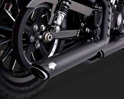 img_9394 vance & hines black 3 in. twin slash slip on mufflers 46861