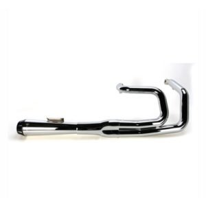bassani chrome road rage ii mega power short megaphone system w/black billet end cap 1s12r